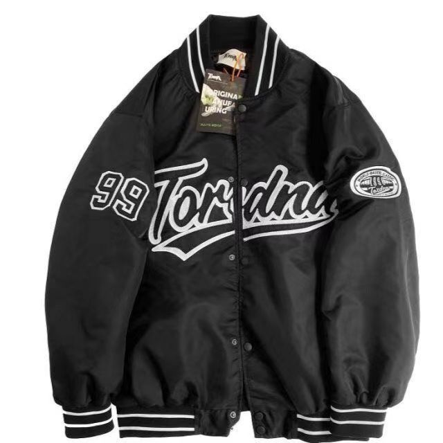 National Tide American Retro Embroidery Baseball Uniform Street