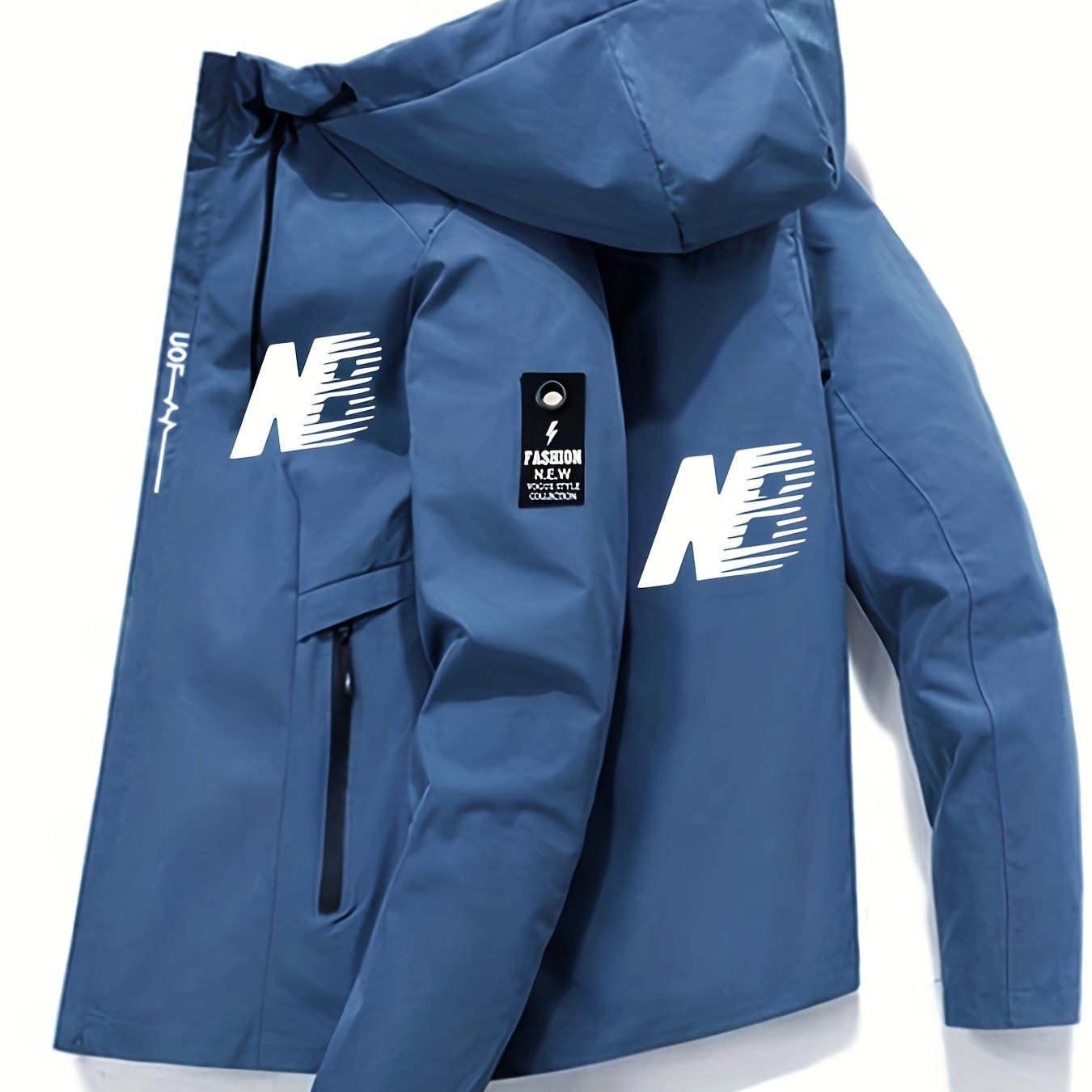 Casaco Masculino NB Casual com Capuz e Bolso