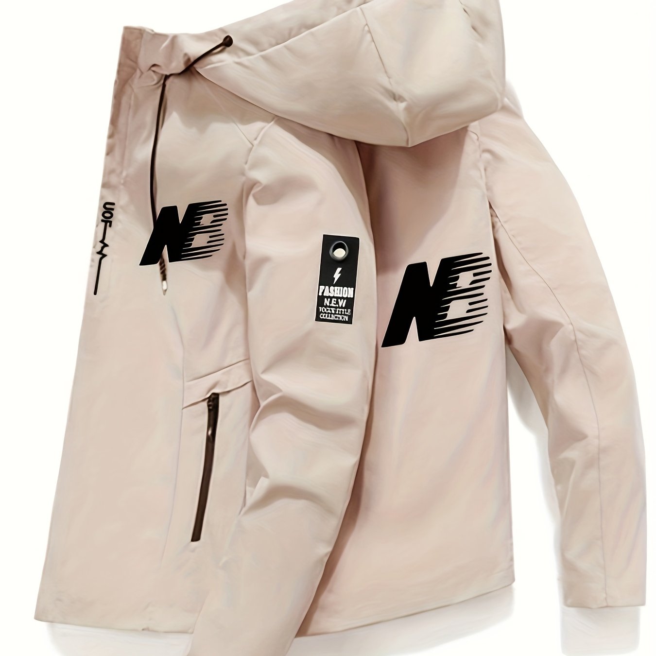 Casaco Masculino NB Casual com Capuz e Bolso