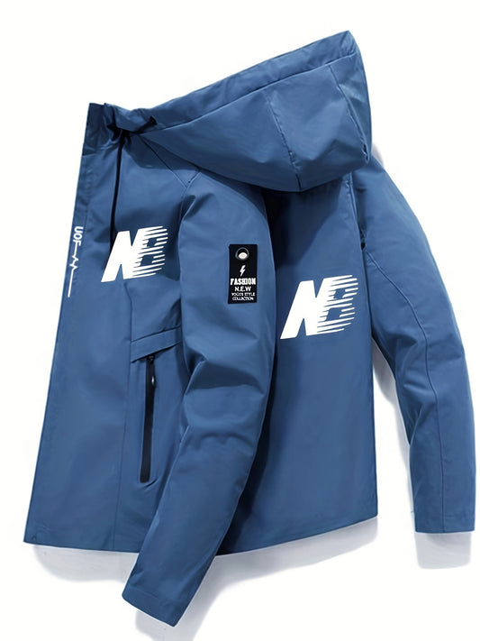 Casaco Masculino NB Casual com Capuz e Bolso