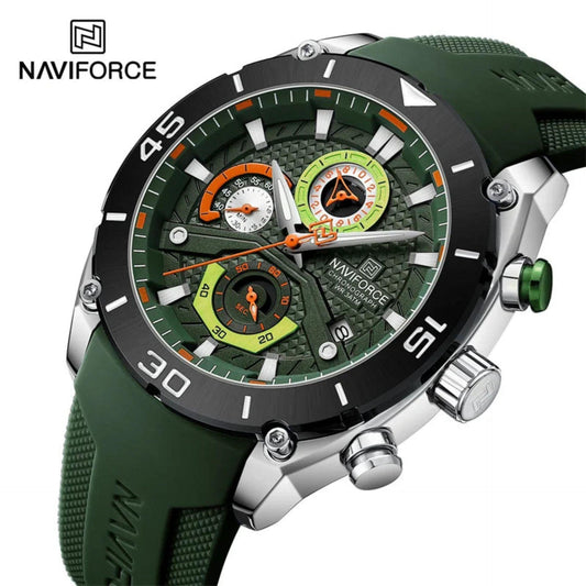 Relógio Esportivo Masculino Naviforce  Á Prova d'Água