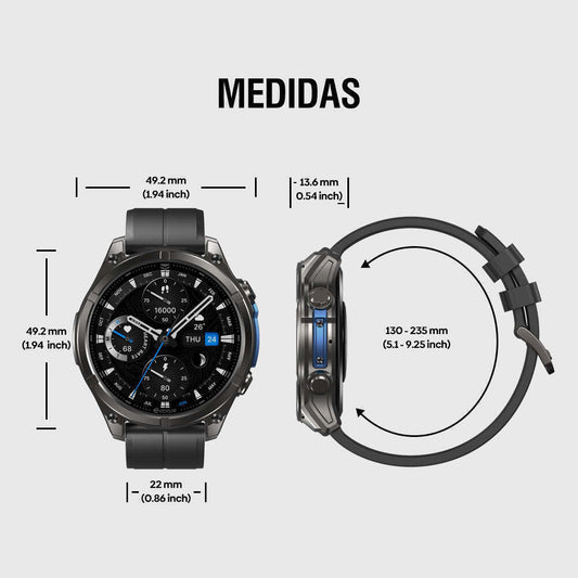 Smartwatch Zeblaze Vibe 8 Robusto AMOLED 143 60 dias bateria