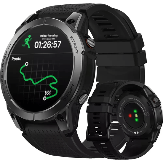 Smartwatch Zeblaze 3 PRO Tela HD 143  1000 Nits  GPS